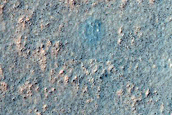 Sharp Boundary inside Crater
