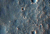 Channel in Claritas Fossae
