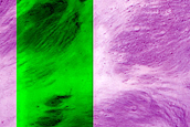 Central Pit of Impact Crater in Arabia Terra