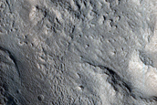 Terrain Features around Crater in Arabia Terra