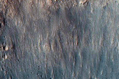 Simple Crater with Interior Linear Feature