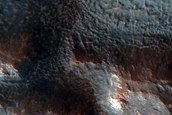Channel and Depression in Northern Arabia Terra