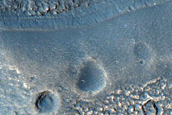 Channels in Warrego Valles