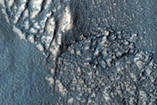 Possible Channel Linked to Lobate Debris Apron