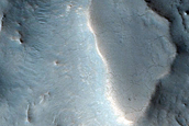 Well-Exposed Bedrock near Nili Fossae
