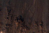 Crater with Steep Slopes