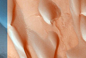 Dune Monitoring in Bamberg Crater