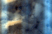 Dunefield near Jeans Crater