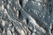 Possible Channel Linked to Lobate Debris Apron