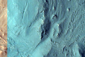 Hale Crater Gullies Seen in MOC Image R0700653