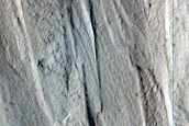 Slope of Tithonium Chasma