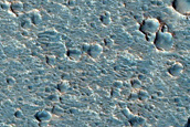Layering North of Oxia Planum