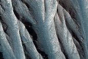 Monitor Slopes in Hebes Chasma
