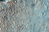 Terrain West of Corozal Crater