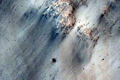 Crater Pair South of Candor Chasma
