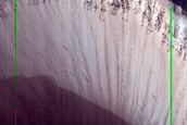 Lobate Ice-Rich Deposit with Steep Front