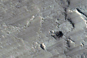 Candidate Recent Impact Site