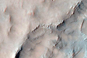 Inverted Channel in Noachis Terra