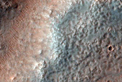 Streamlined Shapes South of Harmakhis Vallis