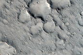 Ridges in Isidis Planitia