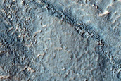 Terrain North of Very Crater