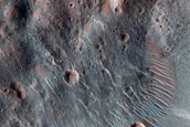 Thin and Steep South Facing Gullies with No Mantling