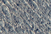 Icy Scarp in Southern Mid-Latitudes