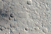 Candidate Recent Impact Site
