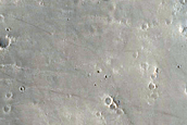Candidate Recent Impact Site