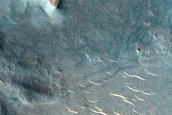 Aqueous Deposits at Basin Floor in Nilosyrtis Mensae