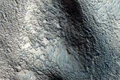 Channel on Crater Wall in Arabia Terra