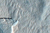 Possible New Ice Exposing Scarp in Southern Hemisphere