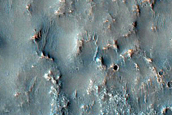 Inverted Channel in Noachis Terra