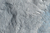 Layered Deposits of a Pollywog Crater