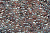 Ridge North of Huygens Crater