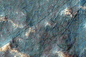 Layers Exposed on Mesa Wall in Argyre Planitia