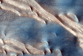 Unusual Dunes on Crater Floor