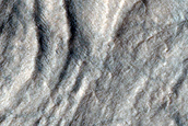 Erosion in Crater within Hellas Planitia