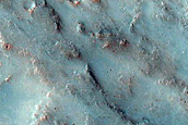 Inverted Channel in Noachis Terra