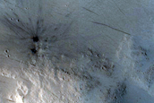Candidate Recent Impact Site