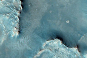 Banded or Layered Megabreccia Clasts in Nili Fossae