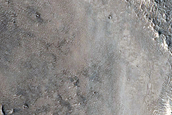 Ridges around Mound in Southern Arabia Terra