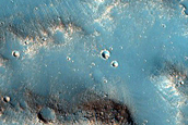 Kasei Valles Alluvial Fans and Flood Grooves