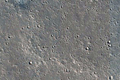 Candidate Recent Impact Site