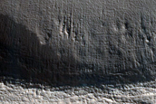 Crater and Channel System near Dao Vallis
