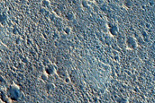 Channel through Streamlined Island in Simud Valles