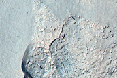 Gullied Crater Wall