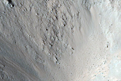 Frost Monitoring in Fresh Crater in Terra Cimmeria
