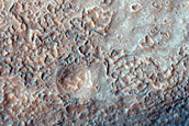 Channel in Hellas Planitia