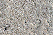 Candidate Recent Impact Site